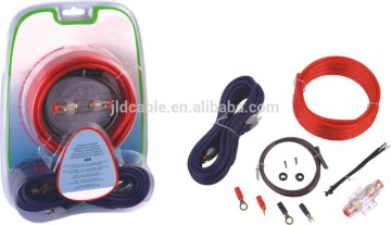 Good quality Car Audio System Red 6GA Amplifier Wire Kit