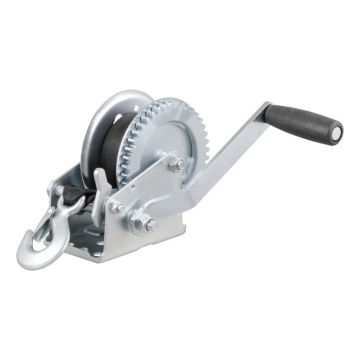 8M 2000LBS Heavy Duty Steel Trailer Winch for ATV and Boat Trailers