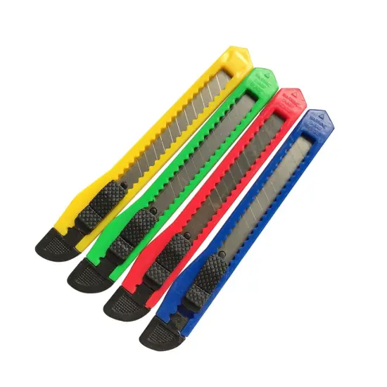 Sharp Safety Cutter Knife Stationery Folding Utility Knife