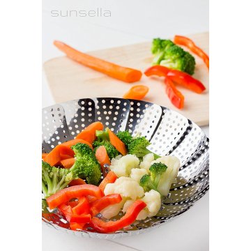 Stainless Steel Vegetable Steamer Basket