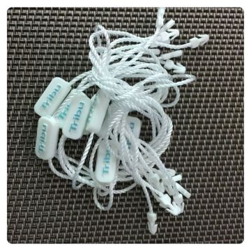 Recycled customized elastic design  labels for merchandise