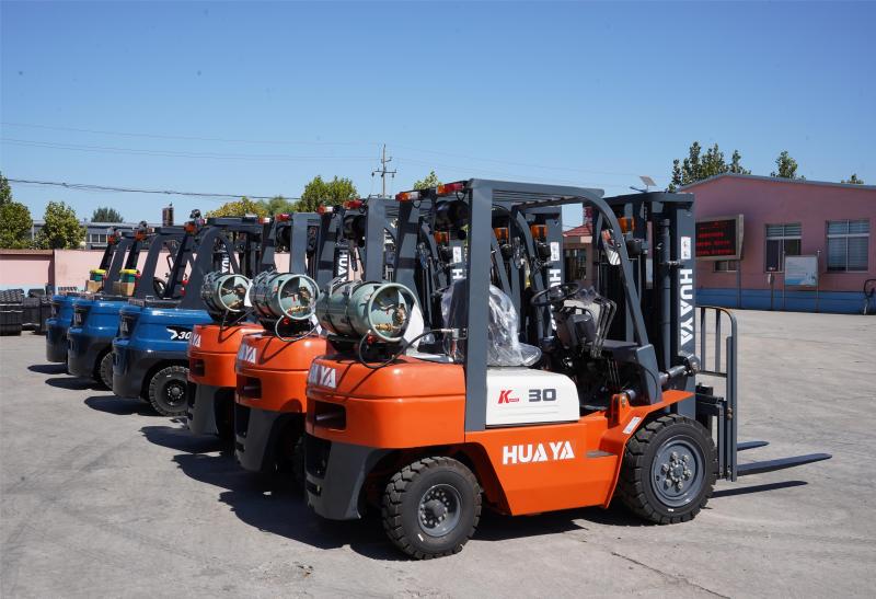 High-Power Export LPG Forklift Gas 3-5 Ton with New Japan Engine and Dual Fuel Option