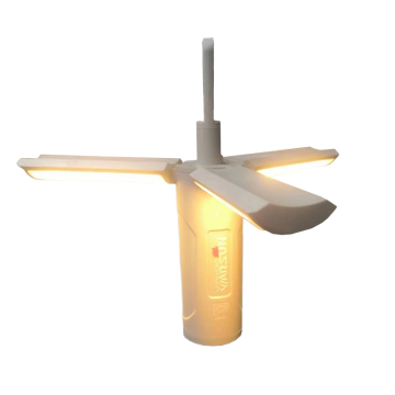 WarSun LT300: The Ultimate Multi-Function Camping Gear - LED Torch, Portable Fan, Rechargeable Lantern & Collapsible Light