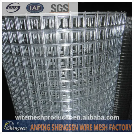 hot dipped galvanized welded wire mesh/non-galvanized welded wire mesh/pvc welded wire mesh with lowest price