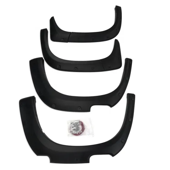 YCSUNZ Matte Black Wheel Arch Fender Flares for Mitsubishi Triton L200 2019-2020 - 6PCS/Set 4x4 Accessories