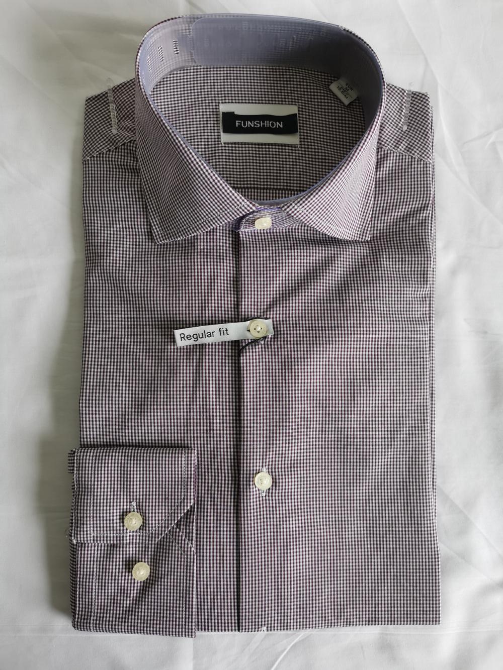 Men casual 50 y/d Poplin Italia Collar camisa