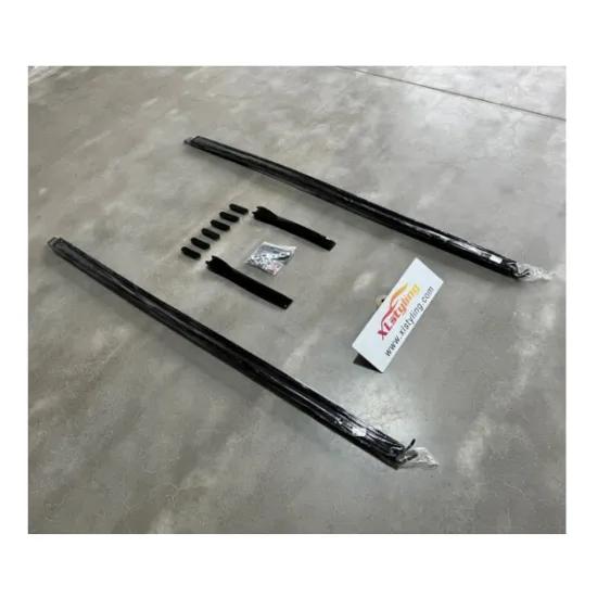 High-Quality Exterior Trim Conversion: Roof Rails and Top Rack for 2020 Land Rover Defender 110