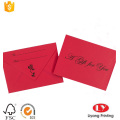 Wholesale Gift Card Printing With Envelope Packaging