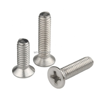 Countersunk Cross Groove Phillips Bolt Stainless Steel SUS304