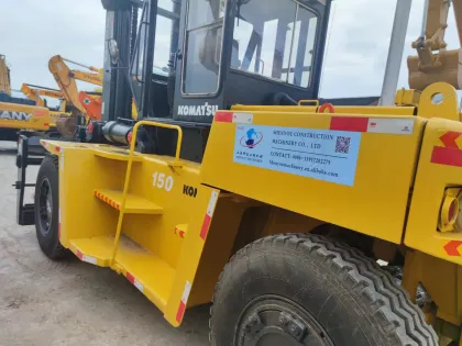 Used Japan Komatsu FD150 Forklift - 15 Ton Warehouse Forklift