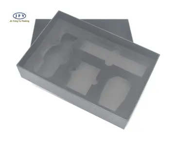 Custom flat paper gift box with lid