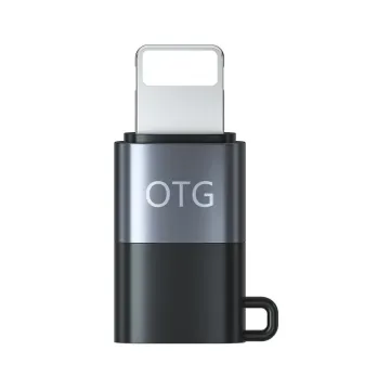 OTG USB Τύπος C έως 8 PIN Προσαρμογέας για γρήγορη φόρτιση iPhone 14/13/12 Pro και iPad