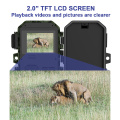 24MP 2,7K HD IP65 Infrarot Hunting Trail Trap H1 Wireless Kamera für Nachtsicht Wireless Wildlife Kamera