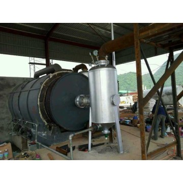 Daily rubbish plastic pyrolysis machine