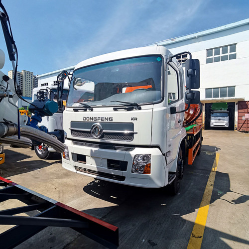 Dongfeng Tianjin 15CBM вакуумный всасывающий грузовик