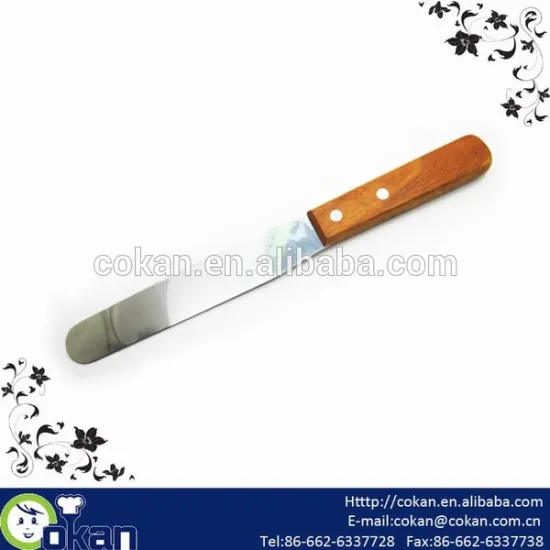 27cm length stainless steel cake spatula,icing spatula,cake spreader CK-KS040