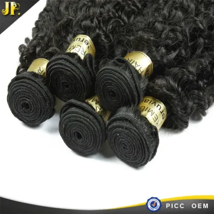 JP no tangle short hair weft Peruvian curly weave, Peruvian curly hair weave
