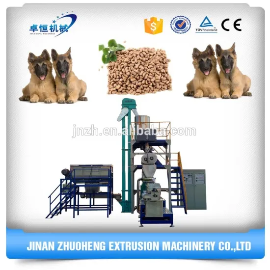 Commercial Machinery manufacturer for pet feed /pet food snacks machine with CE
