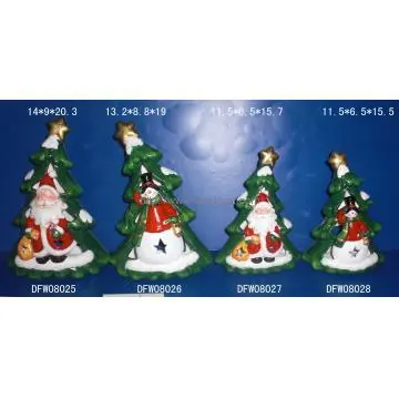 Ceramic Santa Claus Tree