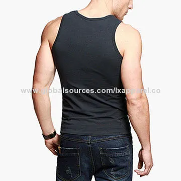 Men's Slimming Vest, OEM/ODM Services Available