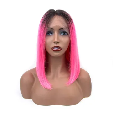 factory wholesale raw indian temple hair remy human hair pink wig mink virgin hair brazilian