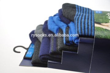 Men's combed cotton tube socks