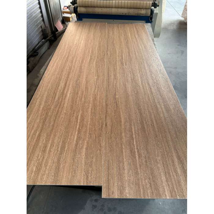 Travertine คลิก SPC แผงผนังห้องน้ำติดตั้งง่ายตกแต่งพื้นที่อาบน้ำกันเพรียง