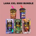 Lana Bar XXL 8000 Puffs Dispositivo de kit descartável