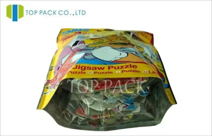 Resealable Zip Lock Stand Up Pouches , Gravure Printed Custom Zip Pouch Bags
