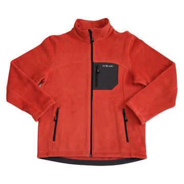 Fleece jackets with 100% polar fleece fabric, high quality and comfortable
