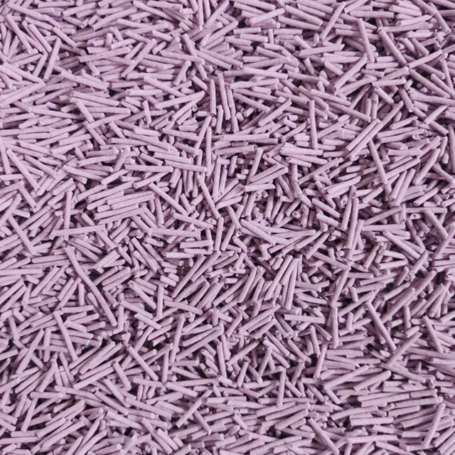 Lavender cat litter