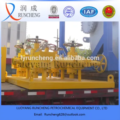 high Pressure well test drilling manifold