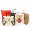 Customized shopping hand-held paper bags