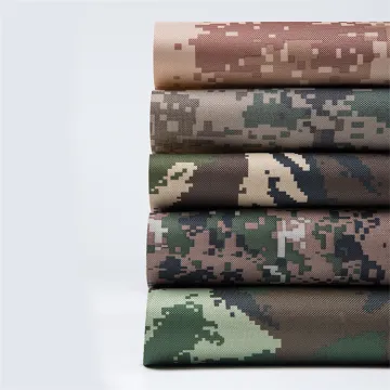 High-Quality 100% Polyester Camouflage Outdoor Bag and Tent Textile Fabric with Waterproof Properties