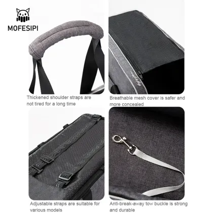 MOFESIPI Reasonable Price Removable and Washable Car Kennel for Small and Medium-sized Pets