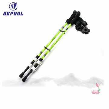 Adjustable Telescopic Hiking Trekking Pole - Carbon Fiber Walking Stick