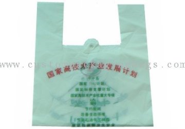 Eco-friendly Plastic Biodegradable Bags , Environmental Polythene Bag