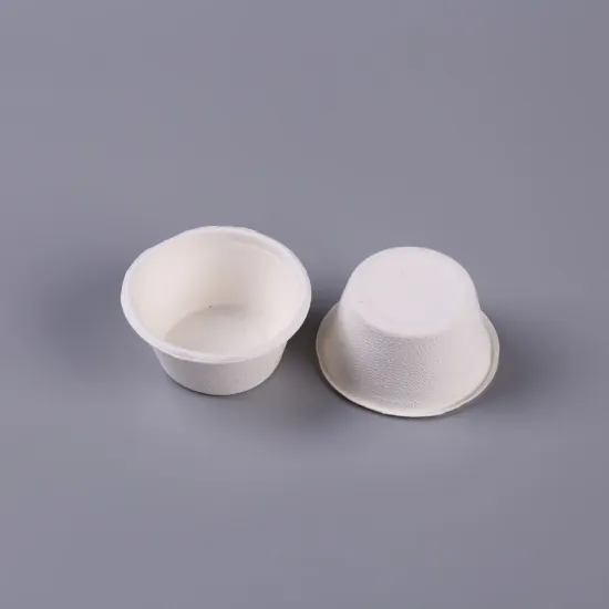 Eco friendly sustainable paper pulp coffee capsule pod