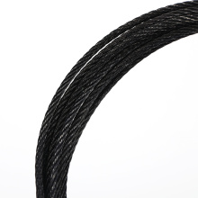 Black wire rope suitable for cable railing SS316 black oxidized stainless steel wire rope Manufactory