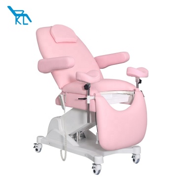 Wholesale Electric Gynecology Chair Examination Bed with Wheels - Hospital Furniture