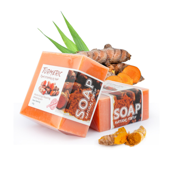 BIOSLLE OEM Private Label Handmade Whitening & Anti-Acne Turmeric Soap