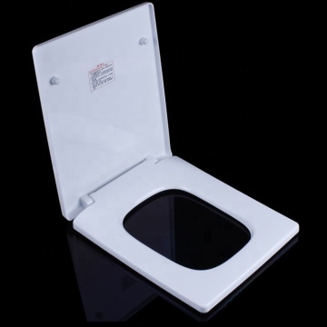 Square Shaped Plastic Toilet Seat Cover