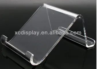 Acrylic table stand for ipad/tablet pc/phone