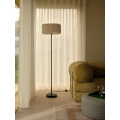 Modern Pleated Shade Floor Lamp for Living Room