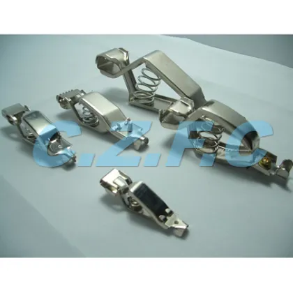 Alligator clip Alligator clip with cable crocodile clip Color coded leads Battery clamp Battery Clip crocodile battery clips