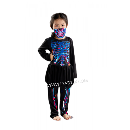 Trang phục Skeleton Girls cho bữa tiệc Halloween