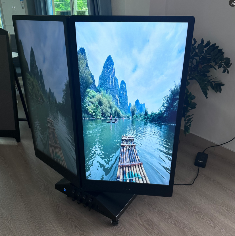 Dış mekan LCD ekranı için dahili soğutma fanları ve iklim kontrolü