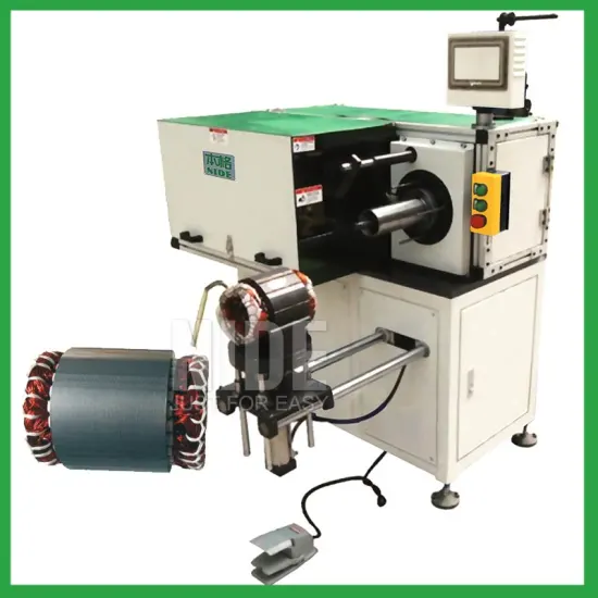 Automatic Horizontal  Stator Winding Lacing Machine