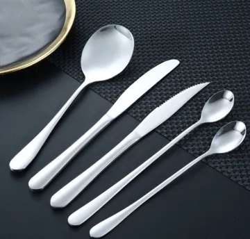 Stainless Steel Knife Fork and Spoon