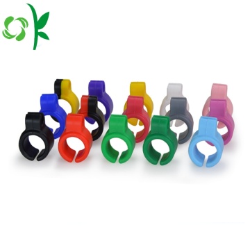 Fashion Convenien Smoking Silicone Rings Cigarettes Holder